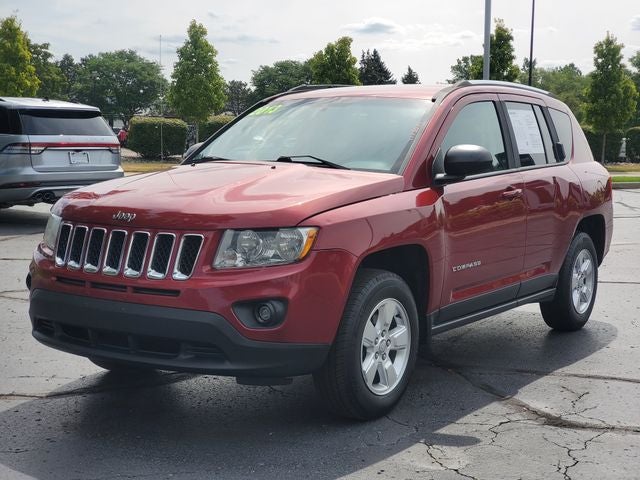 Used 2013 Jeep Compass Latitude with VIN 1C4NJCEA4DD255223 for sale in Plymouth, MI