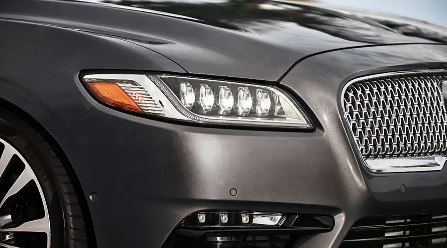 2020 Lincoln Continental Headlights Detail