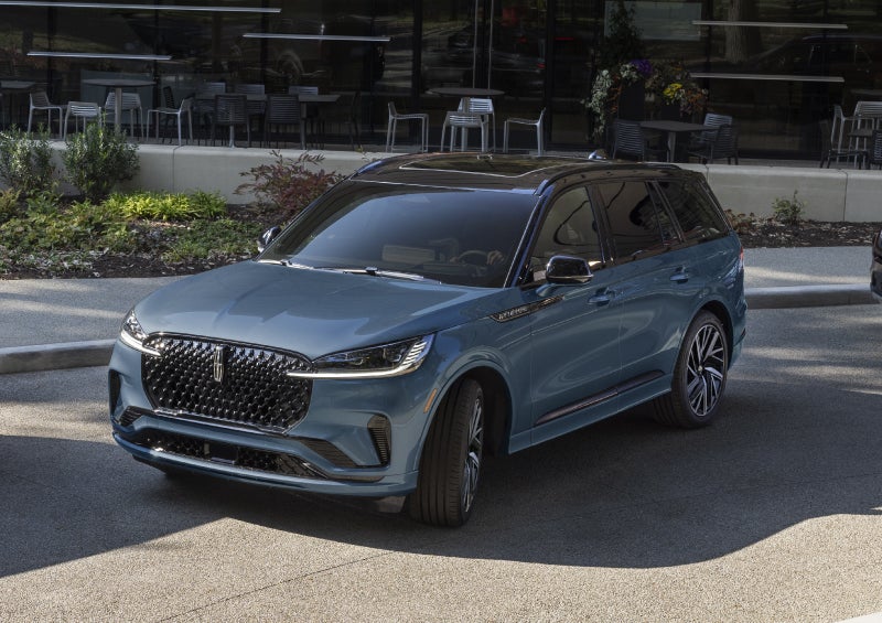 A 2026 Lincoln Black Label™ Aviator® SUV is shown with the available Special Edition Package. | Hines Park Lincoln in Plymouth MI