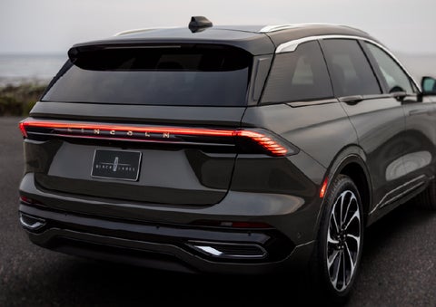 The rear of a 2026 Lincoln Black Label™ Nautilus® SUV displays full LED rear lighting. | Hines Park Lincoln in Plymouth MI